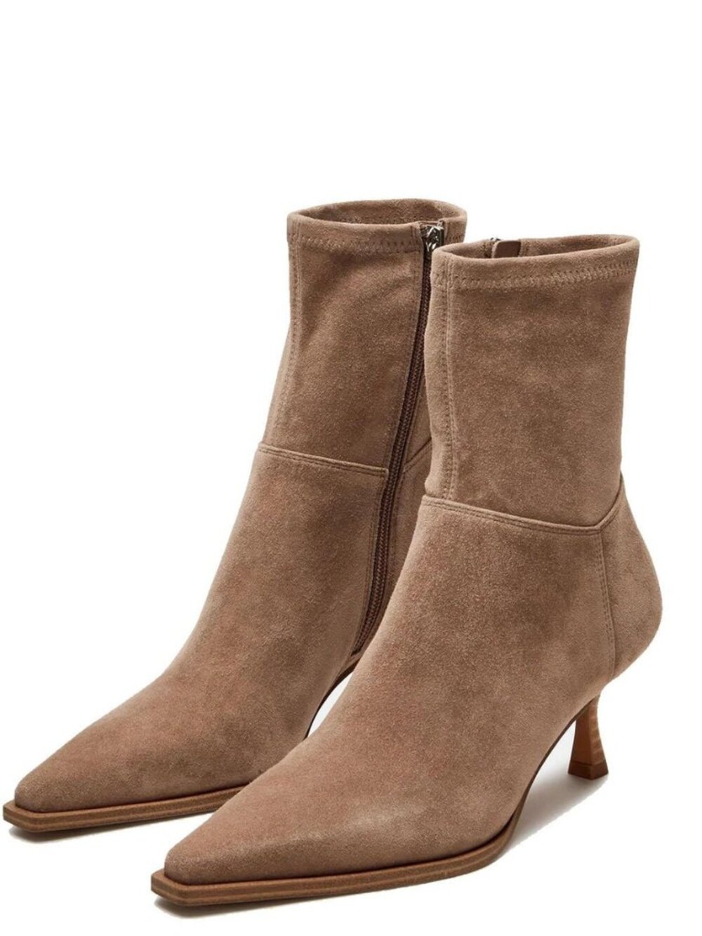 Ankle Boots for Women Kitten Heel Booties Short Boots